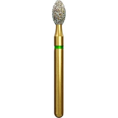 Coltene Alpen Multi-Use Multilayer Diamond Bur, FG, Coarse, Egg Shape, #KS4-024, 2.4 mm Head Diameter, 4.2 mm Head Length, 5/Pkg, GKS4-314-024-04.2 thumbnail 5