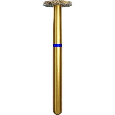 Coltene Alpen Multi-Use Multilayer Diamond Bur, FG, Medium, Wheel #818-050, 5 mm Head Diameter, 0.7 mm Head Length, 5/Pkg thumbnail 5