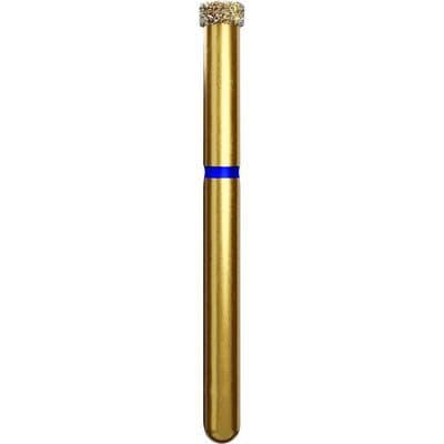 Coltene Alpen Multi-Use Multilayer Diamond Instrument, FG, Medium Grit, Wheel Shape, Blue Ring, #828, 2.2 mm Head Diameter, 1 mm Head Length, 5/Pkg (G828-314-022-01.0) thumbnail 4
