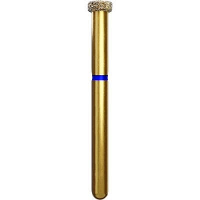 Coltene Alpen Multi-Use Multilayer Diamond Instrument, FG, Medium Grit, Wheel Shape, Blue Ring, #828, 2.6 mm Head Diameter, 1 mm Head Length, 5/Pkg (G828-314-026-01.0) thumbnail 4