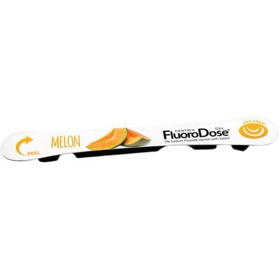 FluoroDose Fluoride Varnish, 5% Sodium Fluoride, Melon Flavor, 0.3 mL Single-Dose Units with Benda Brush Applicators, 1200/Box, 360109 thumbnail 9