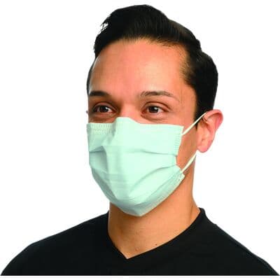 Crosstex Procedural Earloop Face Mask, ASTM Level 2, Blue, 50/Box, GCPBL thumbnail 27