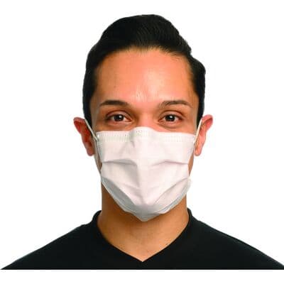 Crosstex GCPPK Procedural Earloop Face Mask, ASTM Level 2, Pink, 50/Box thumbnail 24