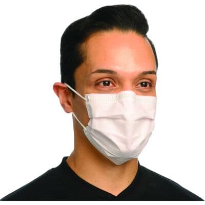 Crosstex GCPPK Procedural Earloop Face Mask, ASTM Level 2, Pink, 50/Box thumbnail 25