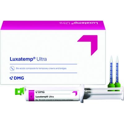 Luxatemp Ultra Smartmix Temporary Crown & Bridge Material, Syringe Refill, 15 g, Bleach Light, 1 Syringe + 10 Tips, 110905 thumbnail 19