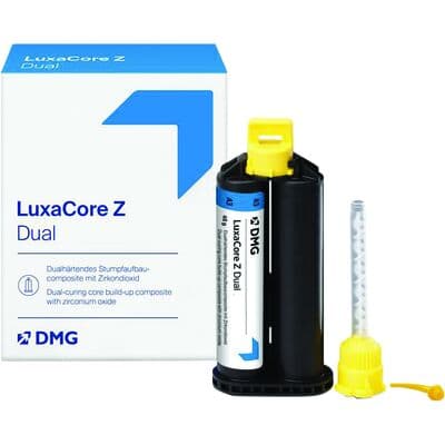 LuxaCore Z-Dual Automix Core Build-Up Material, Light Opaque, Refill Kit, 48 g Cartridge, 213332 thumbnail 25
