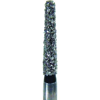 NeoDiamond Crown/Bridge and Operative Diamond Bur, FG, Coarse, Flat End Taper, Cone, #847, 1.8 mm Diameter, 8.0 mm Length, Green Ring, 25/Pkg, 0918.8C thumbnail 5