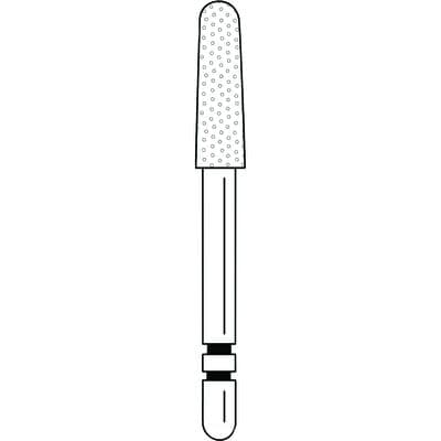 Two Striper Diamond Bur, FG, Round-End Taper, 790.8, Coarse, Green, 5/Pk, 2015471 thumbnail 14