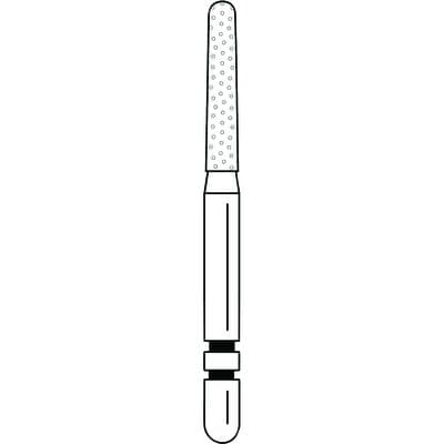 Two Striper Diamond Bur FG, Round-End Taper, 783.8, Coarse, Green, 5/Pk, 2015427 thumbnail 14