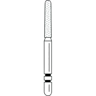 Two Striper Diamond Bur, FG, Round-End Taper, 782.8, Coarse, Green, 5/Pk, 2015424 thumbnail 15
