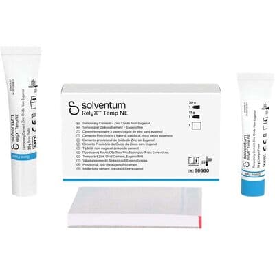 Solventum™ RelyX™ Temp NE Temporary Cement – Zinc Oxide Non-Eugenol, Refill Kit (36 g Base, 16 g Catalyst, Mixing Pad), 56660 thumbnail 23