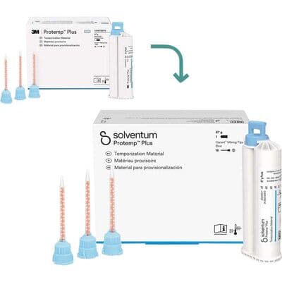 Solventum Protemp Plus Temporization Material Introductory Kit, Shade A2, 67 g (50 ml) Cartridge, 10:1 Automix, 46962 thumbnail 35