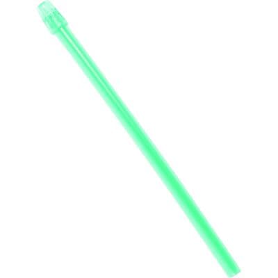 SafeBasics Saliva Ejectors, Clear Green with Green Tip, Mint Scented, 6.2 mm x 150 mm, 105/Pkg - SafeBasics Saliva Ejectors - Clear Green with Green Tip, Mint Scented - Image 1