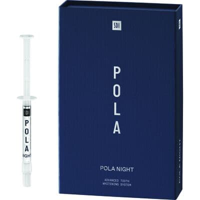 Pola Night Tooth Whitening System, 10% Carbamide Peroxide, Mini Kit, 1.3 g Syringes, 4/Pk, Spearmint, 7700106 thumbnail 14