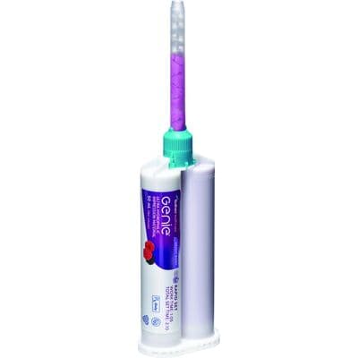Genie® VPS Impression Material Heavy Body Rapid Set, Berry Flavor, 2 x 50 mL Cartridges with Mixing Tips thumbnail 6