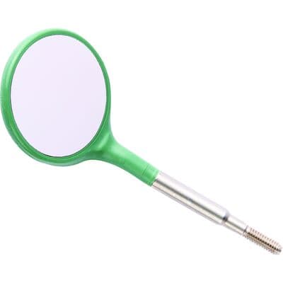 Zirc Crystal HD® #5 Green Resin Mouth Mirror Screw-On Heads, Cone Socket, 12/Pkg, 50Z372D thumbnail 8