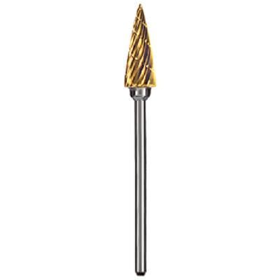 Dedeco Goldies Carbide Bur, HP, Regular Cross Cut, No. 82-T, 3/32" (2.35mm) Shank, 1/Pk, 8002 thumbnail 9