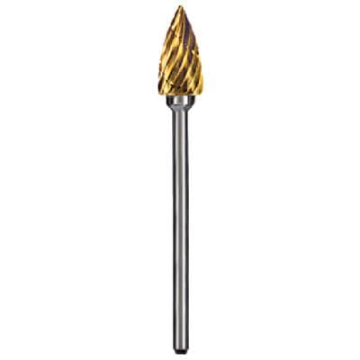 Dedeco Goldies® Carbide Bur, 63-B, Regular Cut, Handpiece, Titanium Nitride Coated, 1/Pk, 8003 thumbnail 8