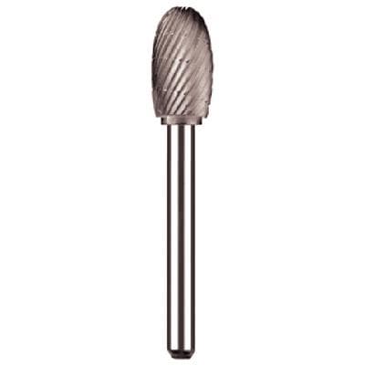 Dedeco Carbide Lathe Bur D-1/2, 1/2" Diameter, 1/4" Shank, Uncoated, Each thumbnail 5