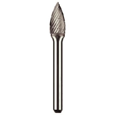 Dedeco Carbide Lathe Bur C-3/8, 3/8" Diameter, 1/4" Shank, Each thumbnail 4