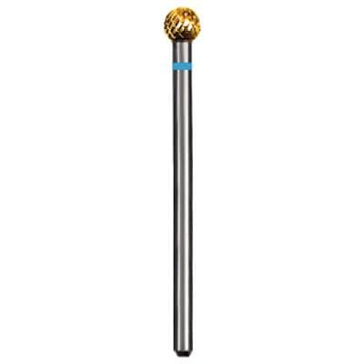 Dedeco Euro Goldies® Carbide Bur, Regular Cross Cut, HP, #G071E, 4.0 mm Diameter, Titanium Nitride Coated, Single Bur thumbnail 6