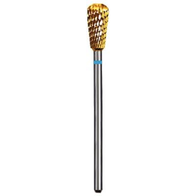 Euro Carbide Goldies® Crosscut, HP, G077E, 6.0 mm Diameter, Titanium Nitride Coated, Single Bur thumbnail 6