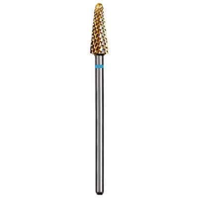 Dedeco Euro Goldies Carbide Bur, Regular Cross Cut, HP, #G079E, 4.5 mm Diameter, Titanium Nitride Coated, 1/Pk thumbnail 6