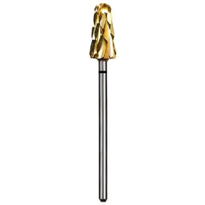 Dedeco Euro Goldies Carbide Bur, Supercoarse Crosscut (XG), HP, Titanium Nitride Coated, 7.0 mm Diameter, G351XG/070 thumbnail 6
