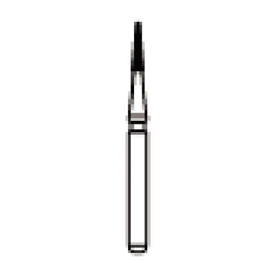 NTI TDF-4 Trimming & Finishing Carbide Bur, FG, Safe End, 8-Fluted, 1.0 mm, Red Ring, 5/Pk, H133-010 thumbnail 11