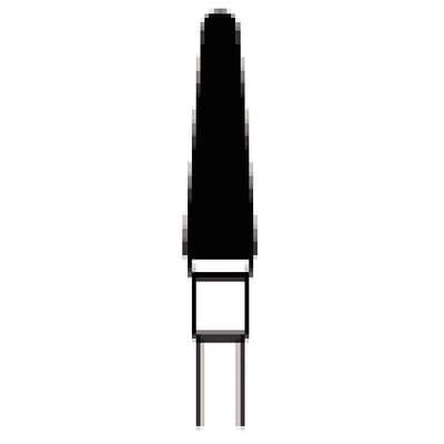 NTI® Universal Cutter SPF, Spiral Fine Cross Cut, Round End Taper, HP Shank, Purple, #UC079SPF-040 thumbnail 7