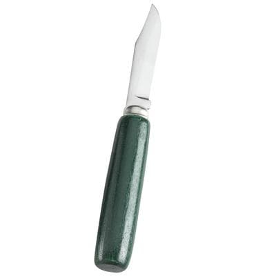 Patterson® Buffalo Style Lab Knife, Single End - No. 3, Green Enamel, 1/Pkg - Patterson® Buffalo Style Lab Knives, Single End - No. 3, Green Enamel - Image 1