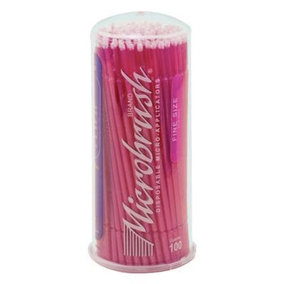 Microbrush Tube Series Disposable Applicators, Fine (1.5 mm), Pink, 100/Tube thumbnail 2