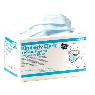 Tecnol Earloop Procedure Masks, Blue, 50/Box, 47080 thumbnail 7