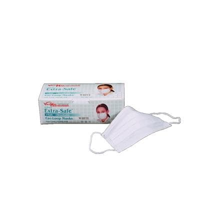 ValuMax Extra-Safe Ear-Loop Masks, White, Level 3, 50/Box, 5330E-WH thumbnail 7