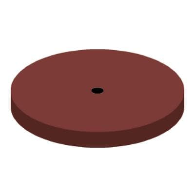 NTI Silicone Polisher, Brown, Large Disc #220, Unmounted, 10/Pk, P0001-220 thumbnail 6