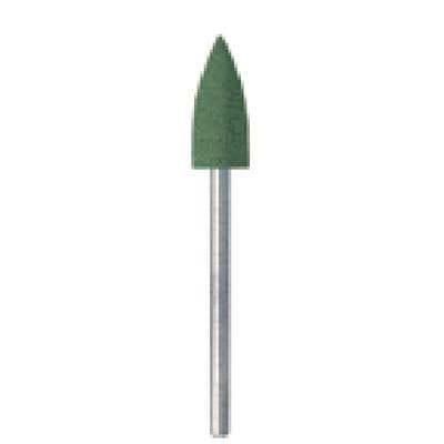 NTI Acrylic Polisher, Coarse (Green), Flame Shape, HP Shank, 15.5 mm, 6/Pkg, P0679 thumbnail 11