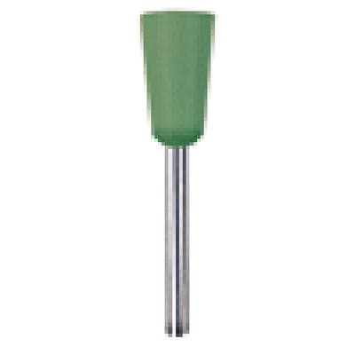 NTI Silicone Polisher, Green, Inverted Cone, FG, Size 065 (6.5 mm), 10/Pkg, P0155-065 thumbnail 7