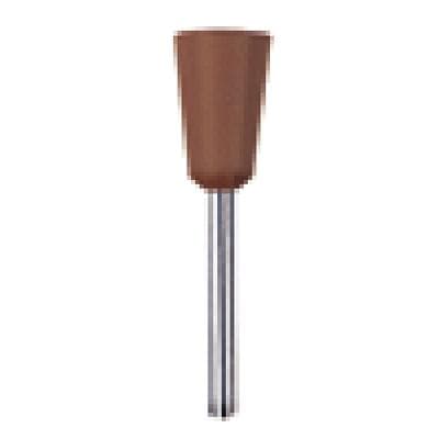 NTI Silicone Polisher, Brown, Inverted Cone, FG, Size 065 (6.5 mm), 10/Pk, P0055-065 thumbnail 7