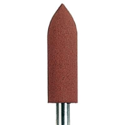 NTI Silicone Polisher, Brown, Flame Shape, HP Shank, 10/Pack, P0041 thumbnail 10
