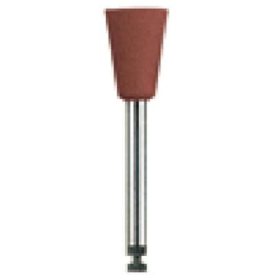 NTI Silicone Polisher, Brown, Inverted Cone, RA (Right Angle) Shank, Size 065, 10/Pack, P0035-065 thumbnail 6