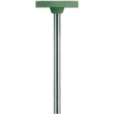 NTI Silicone Polisher, Green, Large Disc, HP Shank, 15mm, Superfine, 10/Pkg, P0143-150 thumbnail 5