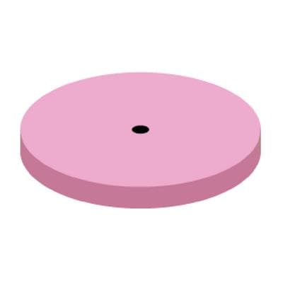 NTI Goldstar Polisher, Unmounted, Large Wheel, #220, 22 mm, Superfine, Pink, 10/Pk, P1821 thumbnail 10