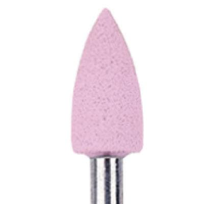 NTI Goldstar Polisher, Pink, RA, Flame Shape, Superfine Grit, 10/Pkg, P18232 thumbnail 6