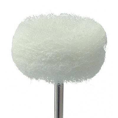 Meisinger Fuzzie Polishing Wheel, White, Extra Fine Grit, 25mm, HP, 5/Pkg, 253-250-HP thumbnail 11