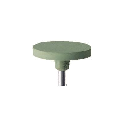Meisinger 9509H-145-HP-GRN Flexible Polisher Wheel, Green, Fine, 14.5 mm, Handpiece, 5/Pkg thumbnail 2