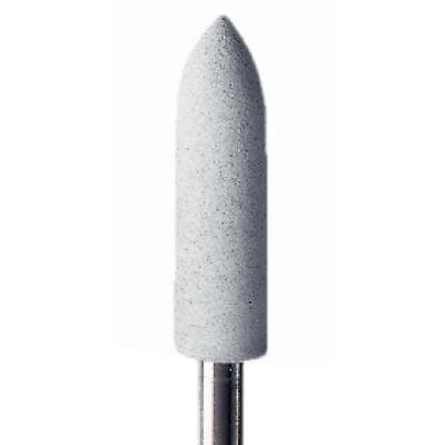 Meisinger 9507U-050 HP White Universal Polisher, Torpedo Shape, 5.0 mm Head, Handpiece, 5/Pack thumbnail 4