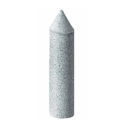 Meisinger 9619V-060 White Porcelain Polisher Point, Unmounted, Cylindrical Pointed, Medium, 6.0 mm, 10/Pkg thumbnail 3