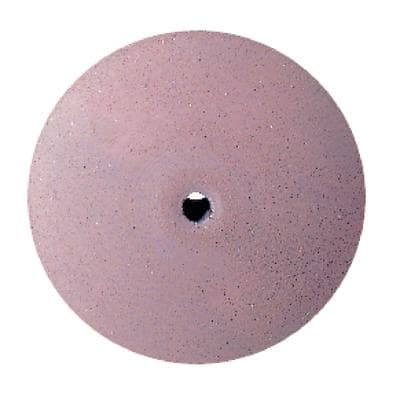 Meisinger 9613P-220 Unmounted Fine Pink Porcelain Polisher, Knife Edge, 22 mm, 10/Pack thumbnail 4