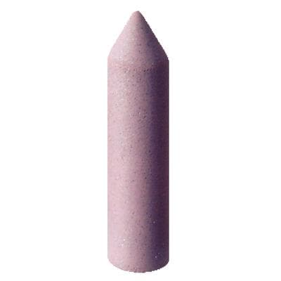 Meisinger 9619P-060 Unmounted Fine Pink Porcelain Polisher, Torpedo Shape, 6 mm, Pack of 10 thumbnail 4