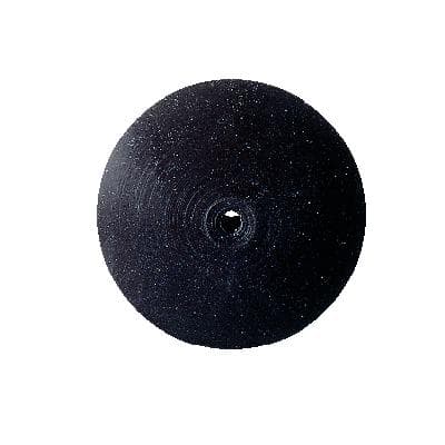 Meisinger 9683V-220 Universal Flexible Polisher, Knife Edge Wheel, Unmounted, Black, 22 mm, 10/Pkg thumbnail 3